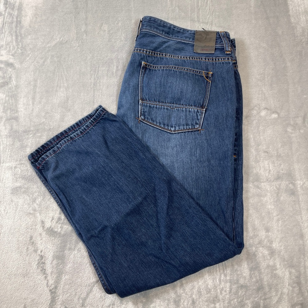 Tommy Bahama Mens Jeans 40x30 Relaxed Fit Medium Wash Blue Denim Mid Rise - Picture 6 of 7